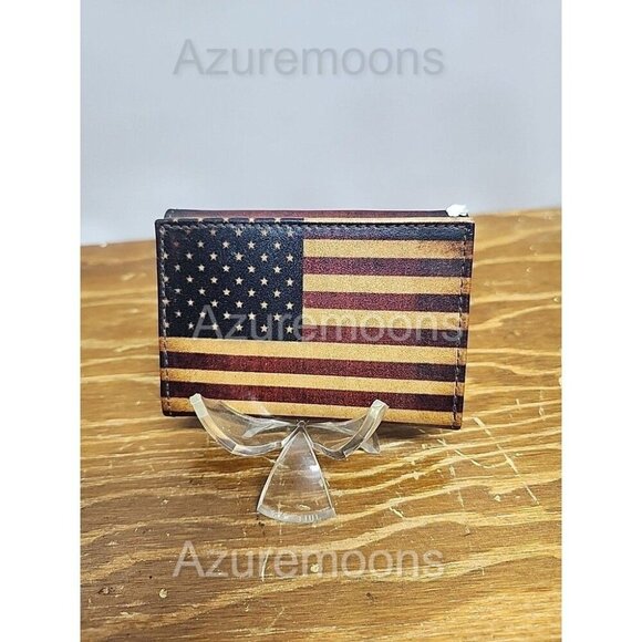Nocona Patriotic Bifold Removable Passcase Wallet N5416697 - Picture 1 of 4